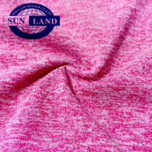 Jersey doux 100% polyester mélangé en coton doux pour vêtements de bébé
